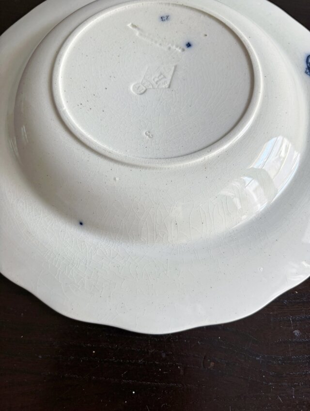 Emile Bourgeois エミール ブルジョワ 深皿 φ26.5cm フランス