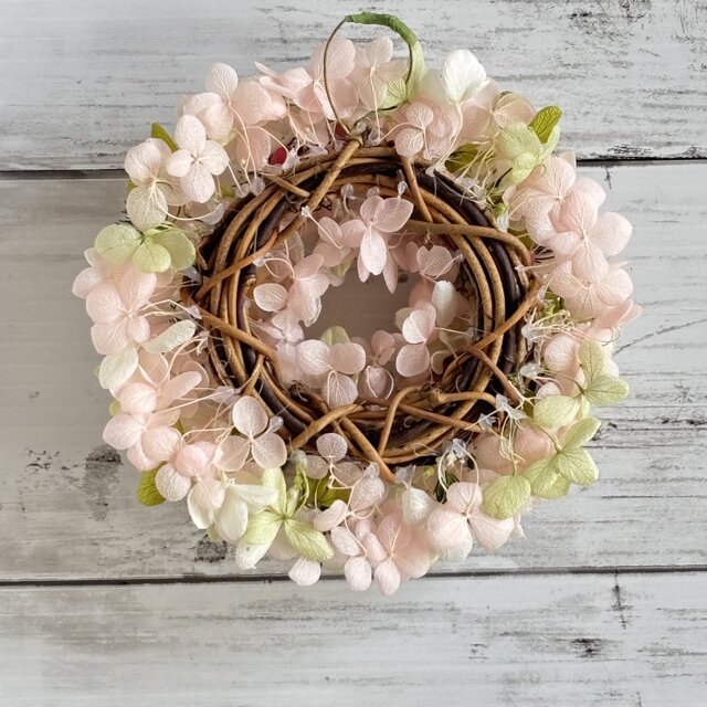 こんもり小さな！千日紅のミニリース | iichi 日々の暮らしを