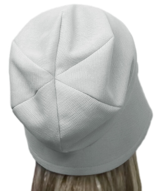 送料無料◇ ハンドメイド◇つば広女優帽子(ゆったり)◇鹿の子織