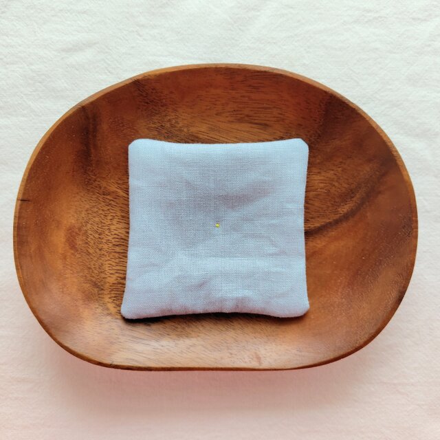 情景コースター／水色∶一等星／リネン