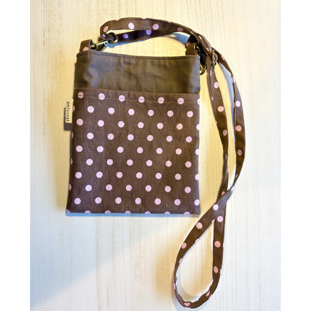 サコッシュ 　ストロベリー＆ショコラの水玉