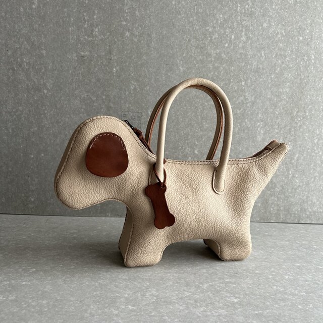［新作］レザーのdog bag