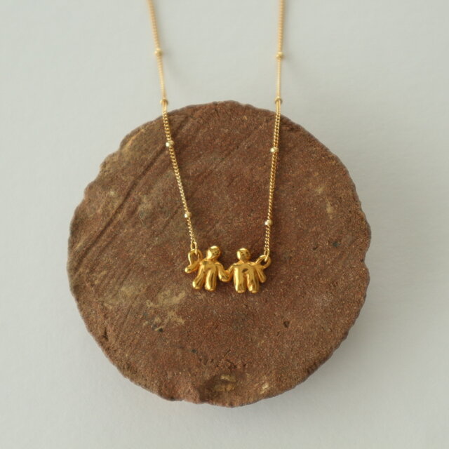 双子の星座の首飾り＜ネックレス＞