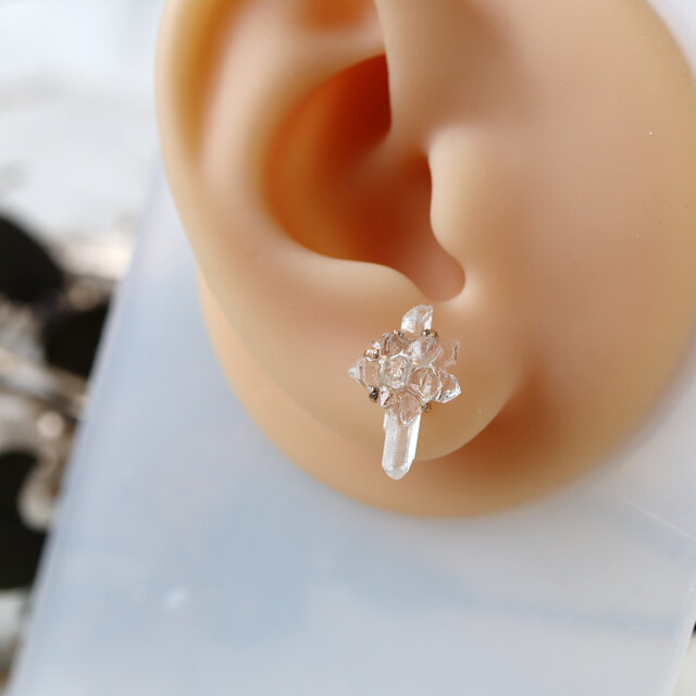 mallow ino ピアス スライド ダイアモンド mallow ino ピアス スライド ダイアモンド