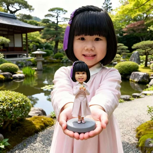 そっくり似顔人形｜幼児への世界に一つのギフト｜お宮参り記念 | iichi