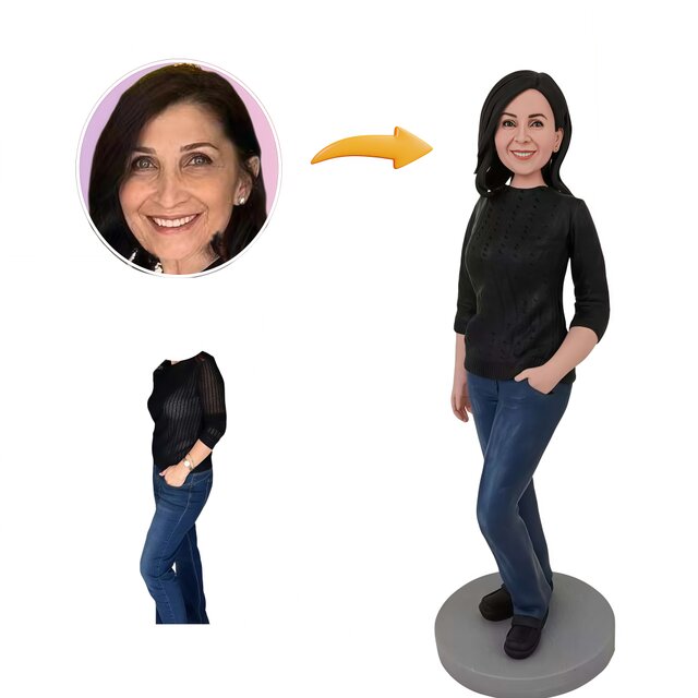 【オーダーメイド】フィギュア 制作 フィギュア 女性、彼女、妻、旦那、誕生日、記念日、手作りプレゼント