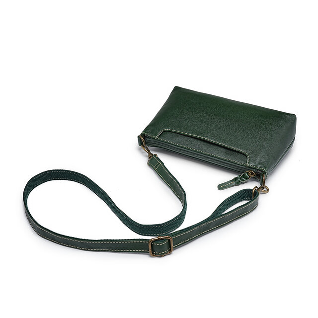 高品質 本革 サコッシュ ポシェット ショルダーバッグ 男女兼用 斜