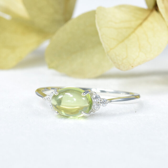ペリドット リング SV925 CJ094CIBSN