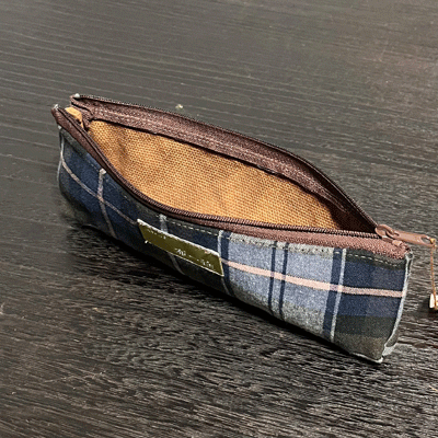 柿渋染めペンケースK25068