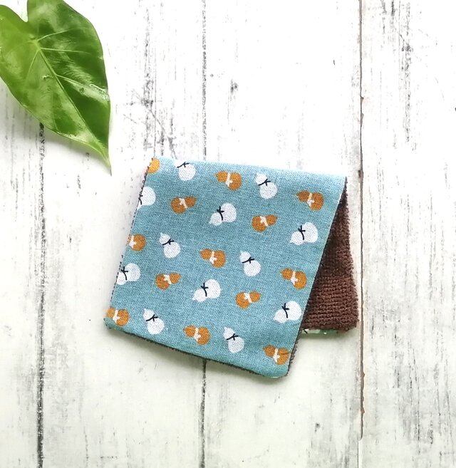 ひょうたん　ハーフハンカチタオル　名入れ　和装