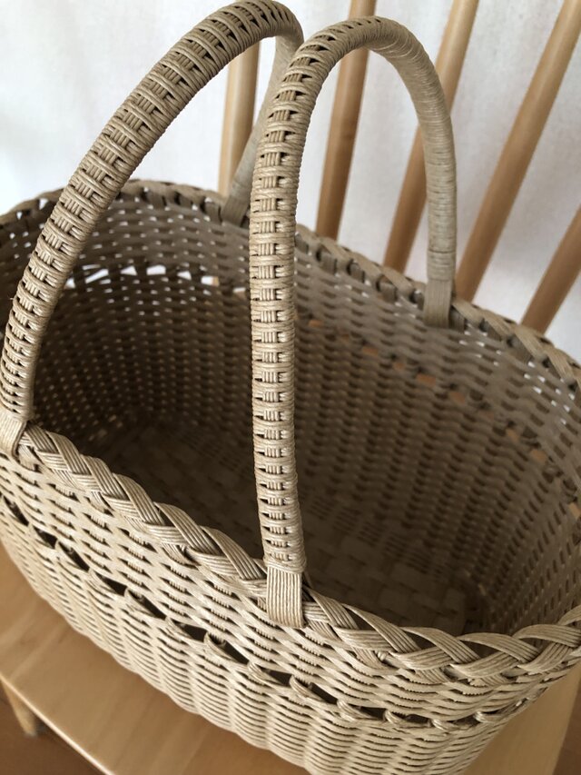 エコクラフト カゴバッグ | iichi 日々の暮らしを心地よくする