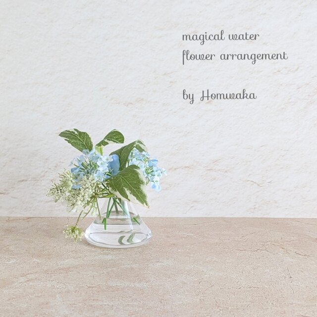 可愛らしく咲く〔レースフラワー〕＊ちょこんとフラワー＊小さなインテリア