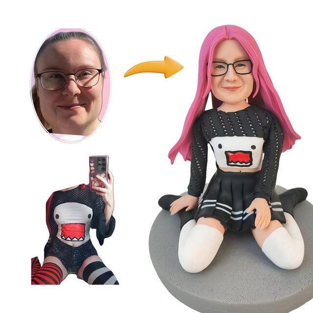 誕生日プレゼント 女性 彼女 オーダーメイド 似顔絵 人形 女友達  写真 から フィギュア 妻 奥さん 肖像画 感謝 車飾り