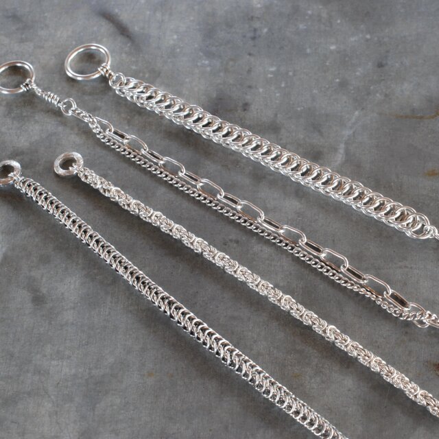 VINTAGE ヴィンテージ スネイクウェイト チェーン ブレスレット TOMWOOD トムウッド Vintage Bracelet 8.3inch シルバー ヴィンテージ