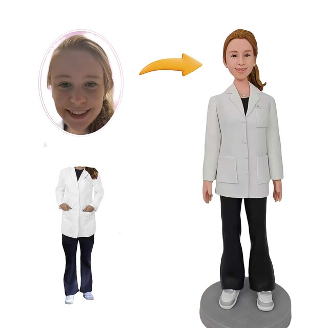 誕生日プレゼント 女性 彼女 オーダーメイド 似顔絵 人形 女友達  写真 から フィギュア 妻 奥さん 肖像画 感謝 車飾り