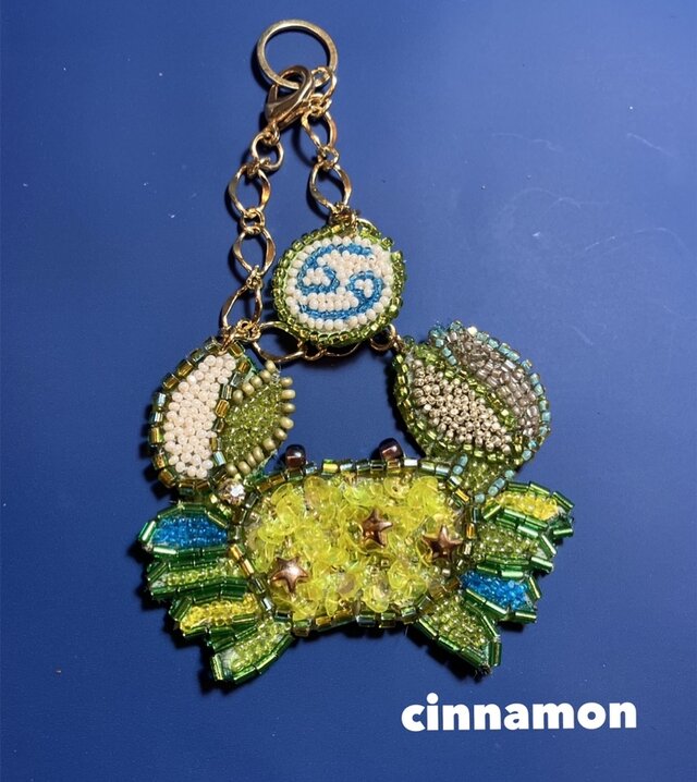 蟹座　バッグチャーム