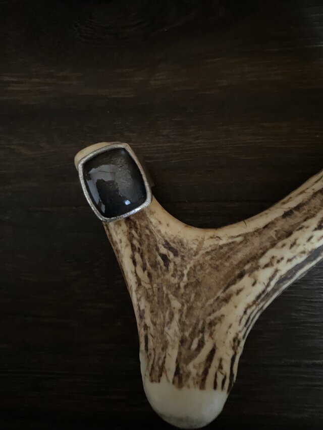 ムーンストーン・ブラックキャッツアイのRing Ⅲ