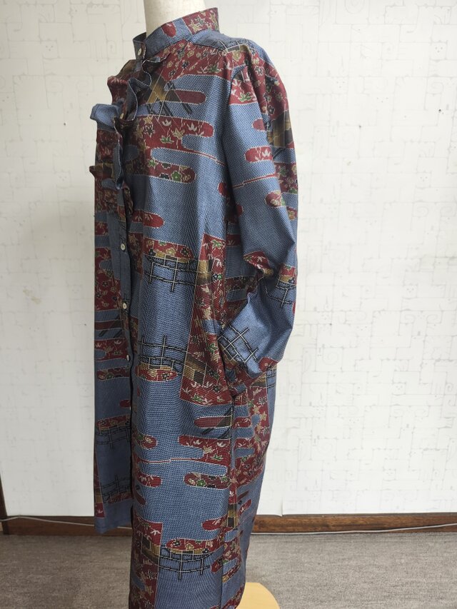 S,様オーダー品 大島紬リメイクワンピース | iichi 日々の暮らしを