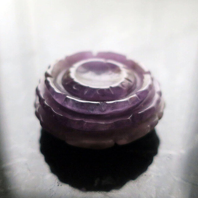 【健康・長寿・子宝】瑪瑙ハートアメジスト⭐️台座付き N72 健康・長寿・子宝】瑪瑙ハートアメジスト⭐️台座付き N72