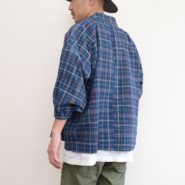 AI⭐︎ハンドメイド☆リバーシブル☆手織り☆男大島☆ジャケット AI⭐︎ハンドメイド☆リバーシブル☆手織り☆男大島☆ジャケット