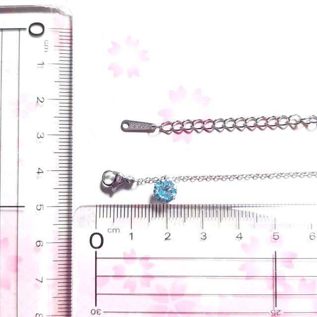 レアカラー極上の輝き 1ct アクアマリン モアサナイト 対