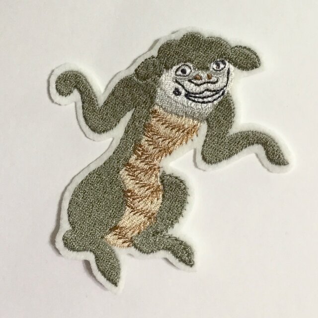 刺繍ワッペン■やまびこ■妖怪