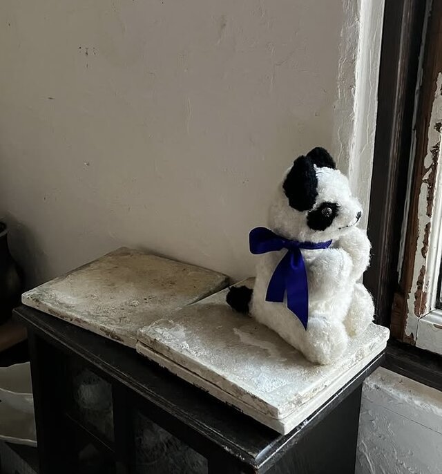 フランス アンティーク ハスキー犬みたいなパンダ | iichi 日々の