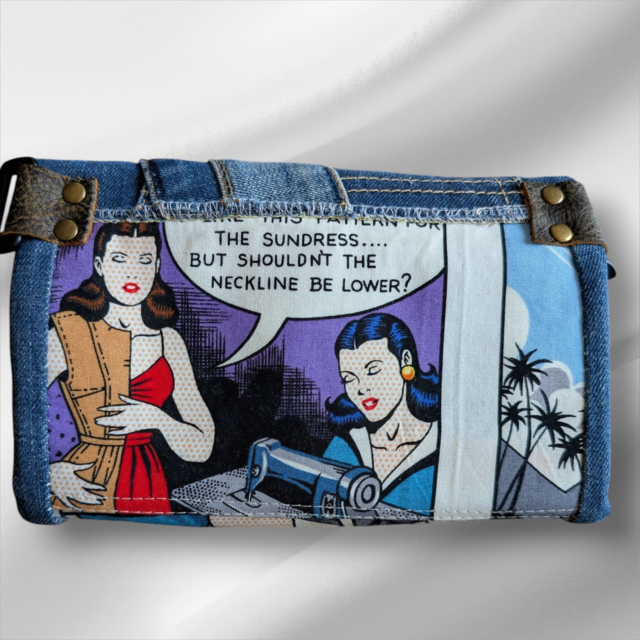 デニムリメイクwallet デニムリメイク長財布♡ オールデニムで男女問わずカッコよく