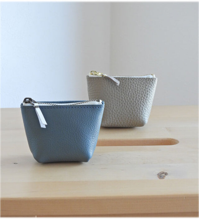 コロコロコインケース　ブルーグレー