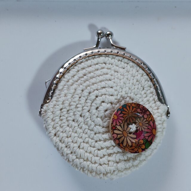 がま口小銭入れ