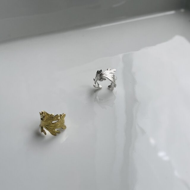 Herb leafイヤーカフ〈Silver-シルバー〉