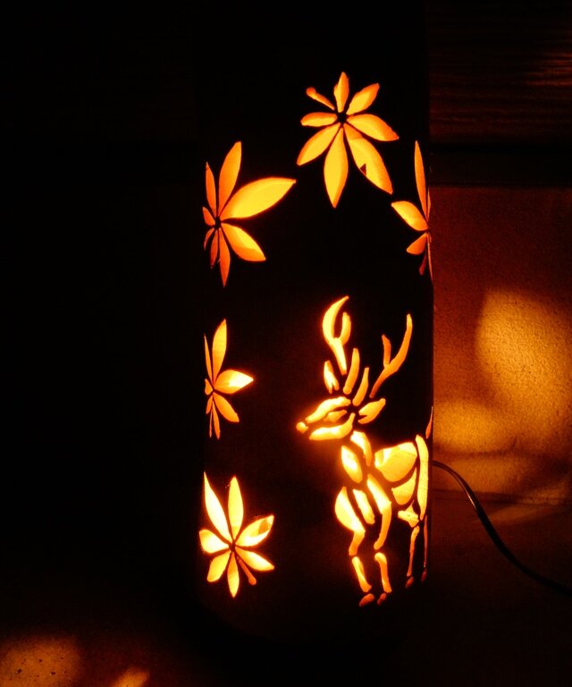 竹灯り・竹あかり・竹灯籠 ～～ 癒しの灯り ☆秋の野☆～～ | iichi