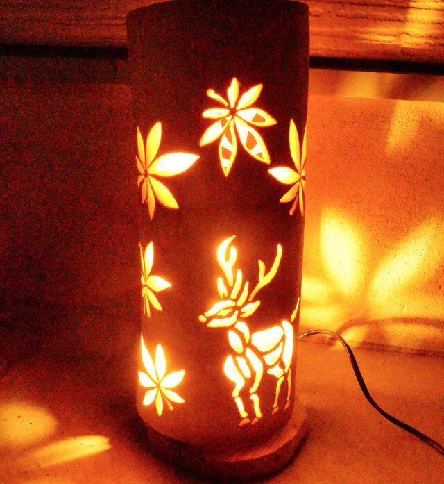 竹灯り・竹あかり・竹灯籠 ～～ 癒しの灯り ☆秋の野