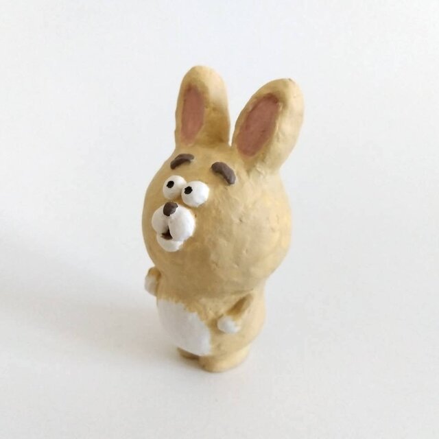 うさぎ オブジェ | iichi 日々の暮らしを心地よくするハンドメイドや