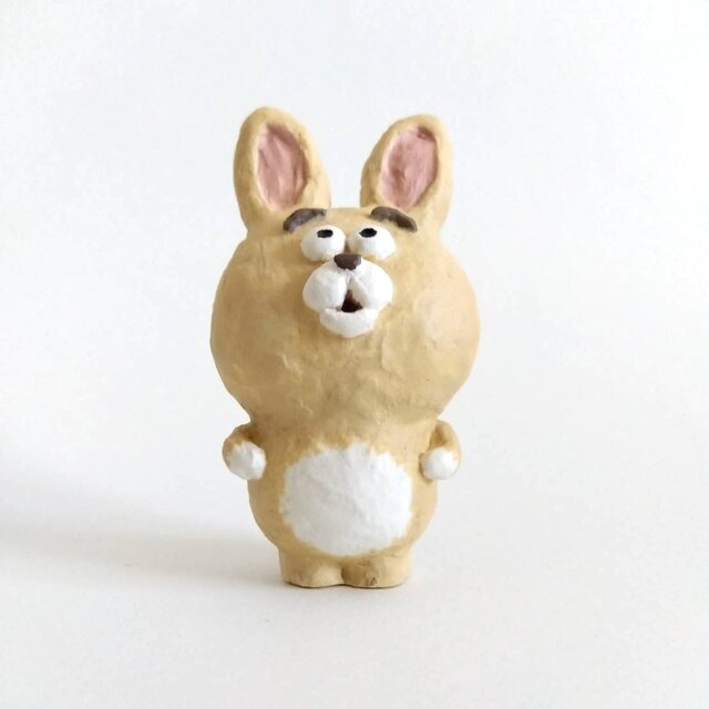 うさぎ オブジェ | iichi 日々の暮らしを心地よくするハンドメイドや