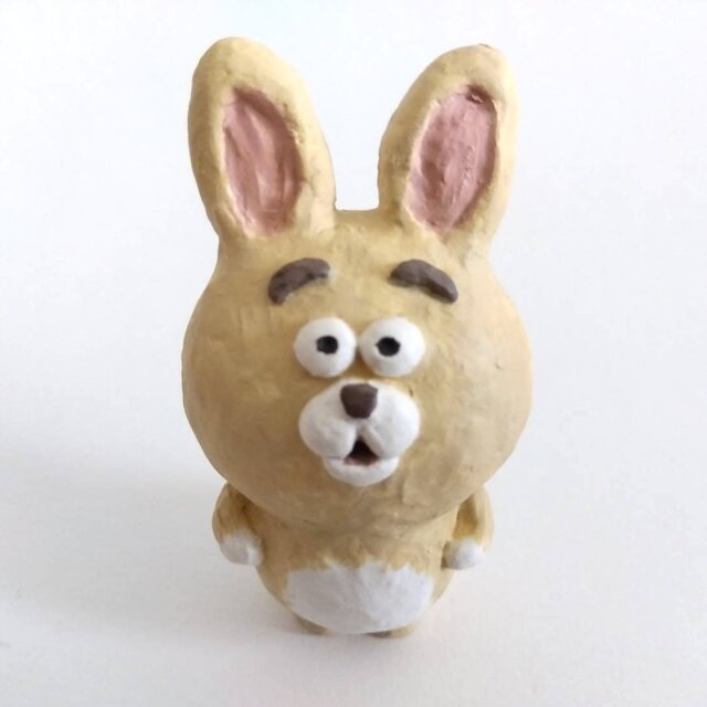 うさぎ オブジェ | iichi 日々の暮らしを心地よくするハンドメイドや