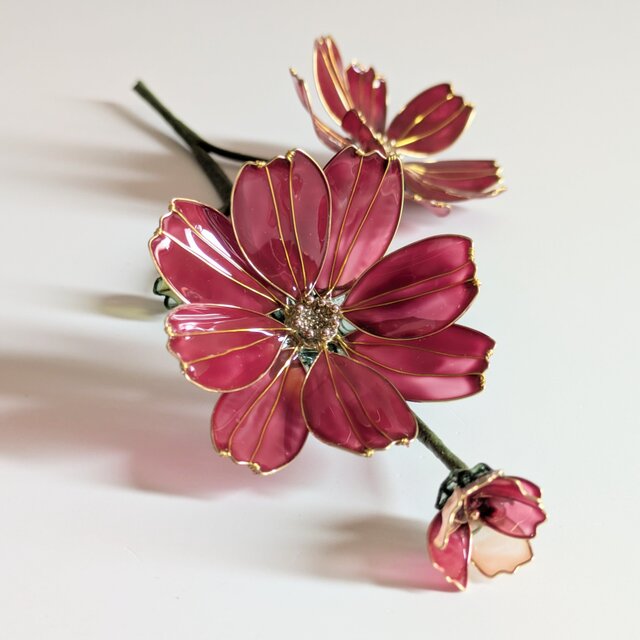 コスモス｜軽くて透ける造花（ディップフラワー） | iichi 日々の
