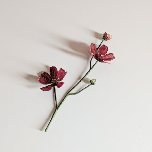 コスモス他 アメリカンフラワー✶ディップフラワー✶ディップアート