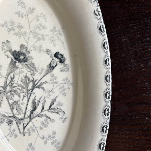 フランスアンティーク　Choisy ショワジー　プロヴァンス 2枚セット フランスアンティーク Choisy ショワジー プロヴァンス 2枚