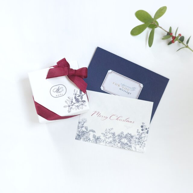 【ギフトラッピング】リボン＋メッセージカード