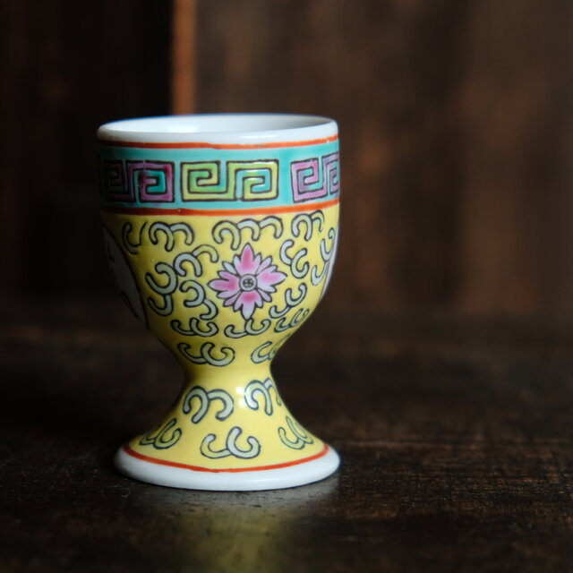 中国　景徳鎮　薄い　龍　5本爪　花　茶器　食器　器　共箱　酒杯　酒器　黄色 景徳鎮☆中国製☆中国茶器セット☆黄色☆花唐草☆未使用 - メルカリ