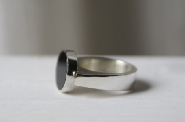 オニキス silver リング | iichi 日々の暮らしを心地よくする