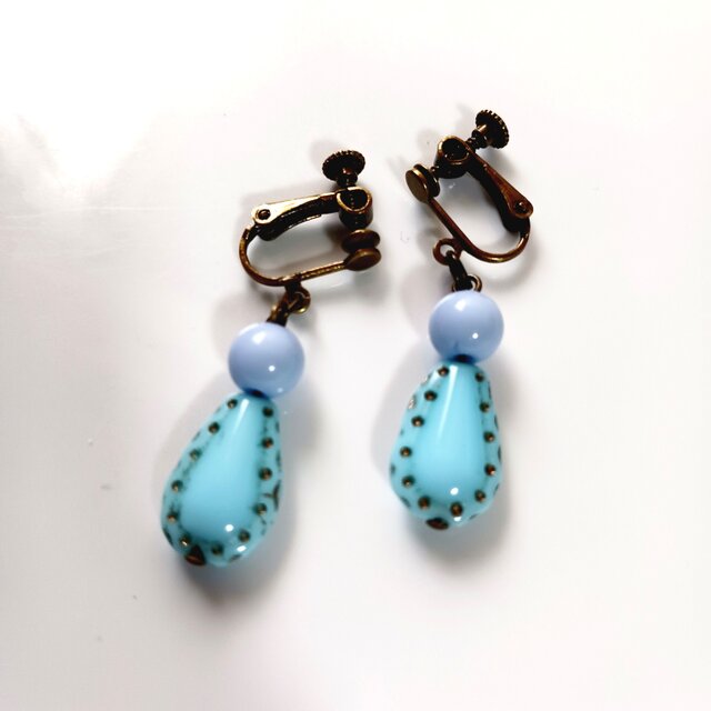 ビーズイヤリングのコピー