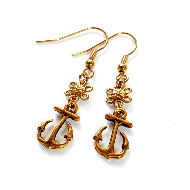 イカリメタルパーツピアス