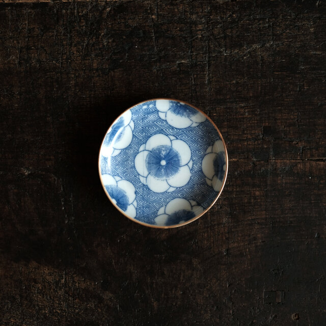 771『印判 星の図 皿』　/骨董品 古美術 古道具 アンティーク 古玩 771『印判 星の図 皿』 /骨董品 古美術 古道具 アンティーク