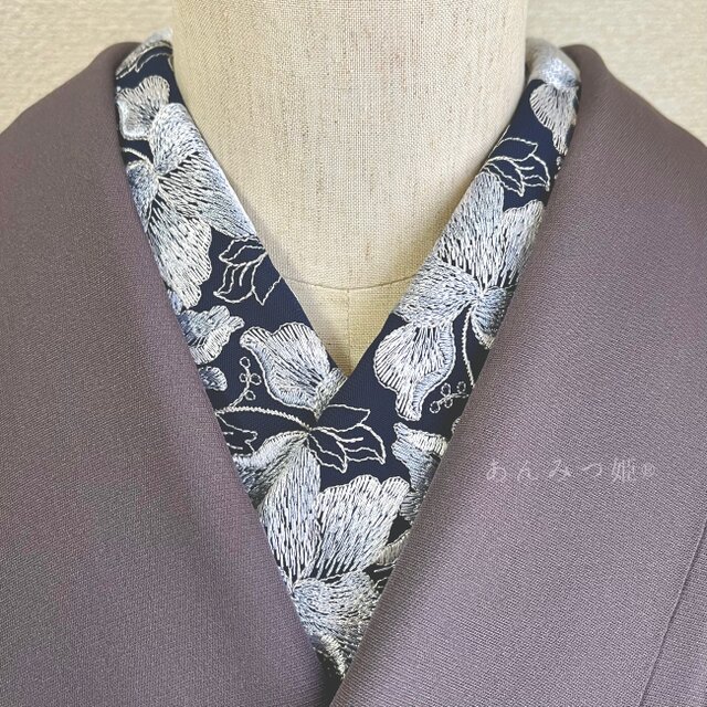 洗える刺繍半衿 瑞祥