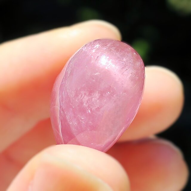 ピンクトルマリン キャッツアイ ハート 天然石 コレクション 42.10ct