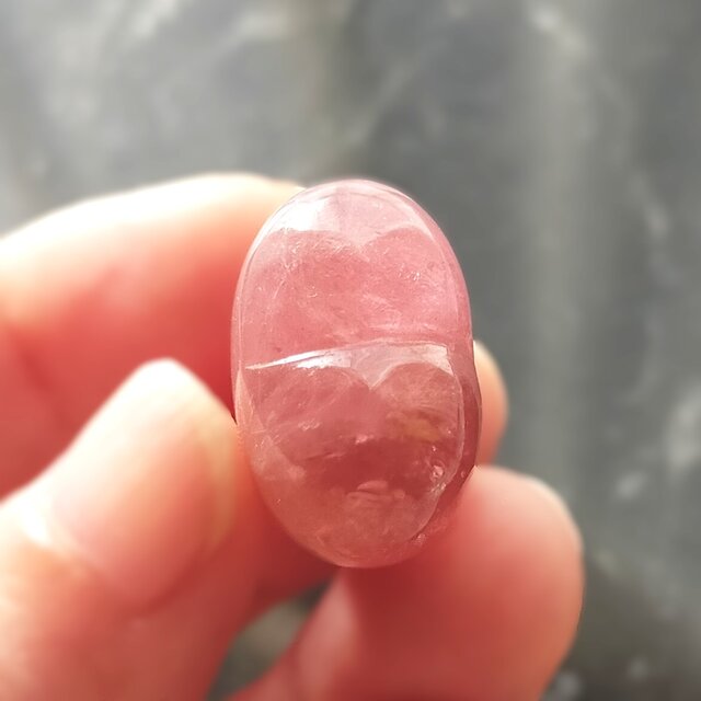 ピンクトルマリン キャッツアイ ハート 天然石 コレクション 42.10ct