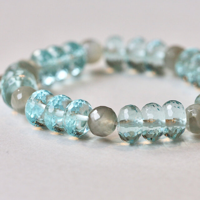 Peppermint Soda　ブルークォーツ／ブレスレット
