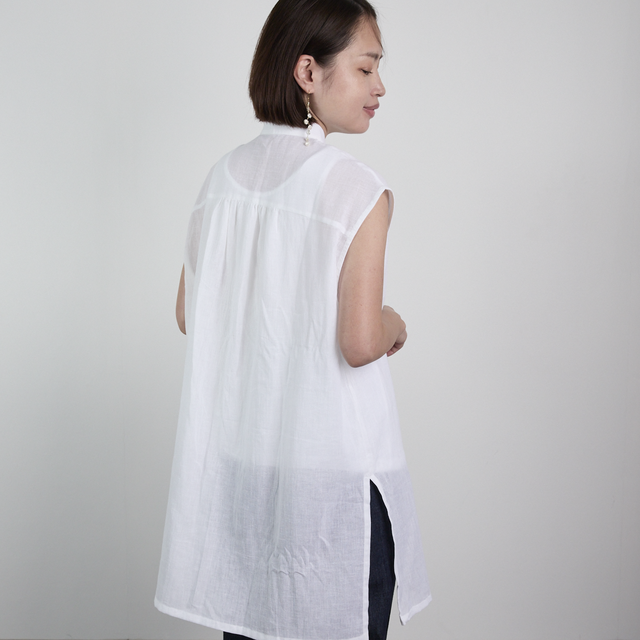 大きいサイズ 23区 22SS コットンローン ピンタック シャツ 4XL 白 23区 L | L size ONWARD(大きいサイズ) / エルサイズオンワード